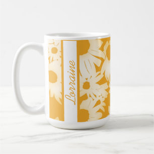 Color Me Daisies Gold Kaffeetasse