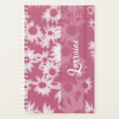 Color Me Daisies Pink Planner Planer (Vorderseite)