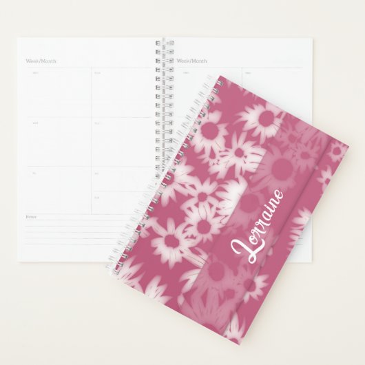 Color Me Daisies Pink Planner Planer (Anzeige)