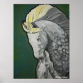 Color me Dapple by Heather Ledbetter Poster (Vorne)