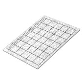 Color Me Funky Blank Calendar Notizblock (angewinkelt)