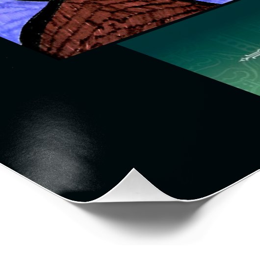 "Color Me"-Glossar Poster (Ecke)