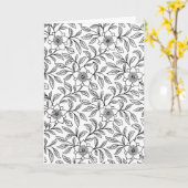 Color Me Grußkarte - Umschläge enthalten Karte (Gelbe Blume)