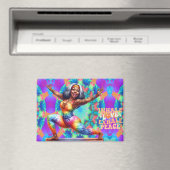 Color-Me Hippie Chic Inhale Magnet (In Situ (Geschirrspüler))