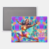 Color-Me Hippie Chic Inhale Magnet (Vorderseite/Rückseite)