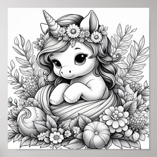 Color Me Hübsch Poster (Vorne)