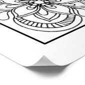 Color Me Hübsch Poster (Ecke)