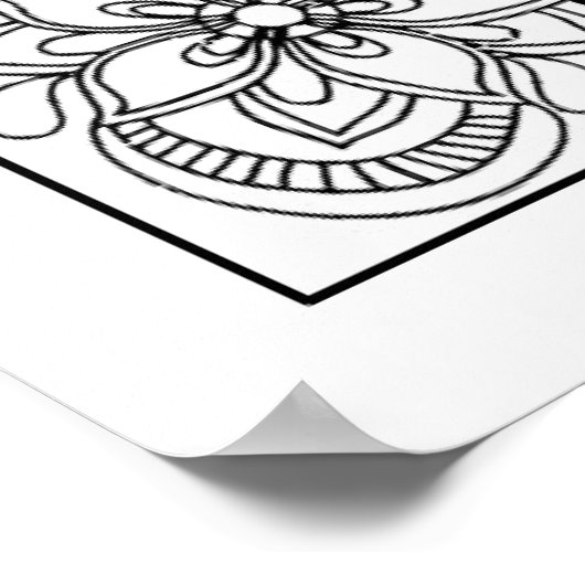 Color Me Hübsch Poster (Ecke)