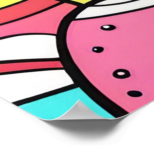 Color Me Hübsch :-) Poster (Ecke)