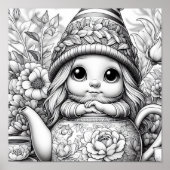 Color Me Hübsch Poster (Vorne)