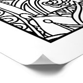 Color Me Hübsch Poster (Ecke)