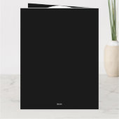 Color Me in Activity Cartoon Anime Hexe Karte (Rückseite)