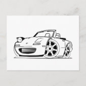 Color Me Modernes Auto | Kinder-Aktivitätskarten Postkarte (Vorderseite)