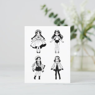 Color Me Page für Kinder 4 Mädchen