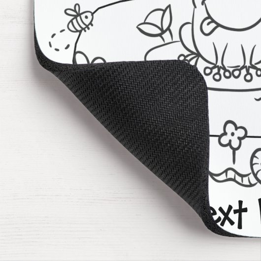 Color Me Pond Life DIY Mousepad (Ecke)