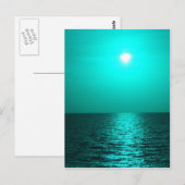 Color Me Sea Postkarte (Vorne/Hinten)