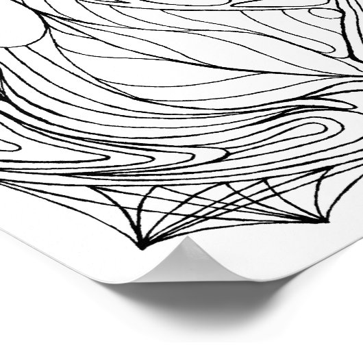 *Color-Me-Zen 9 Poster (Ecke)