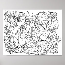*Color-Me-Zen 9 Poster