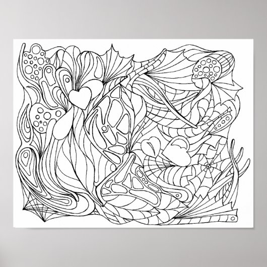 *Color-Me-Zen 9 Poster (Vorne)