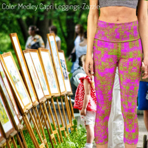 Color Medley Capri Leggings