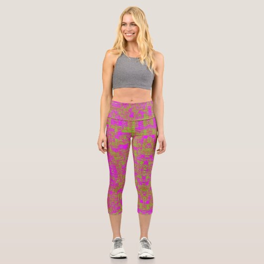 Color Medley Capri Leggings (Vorderseite)