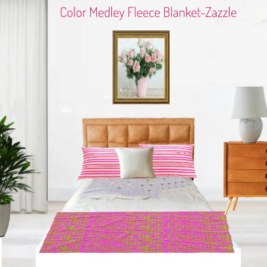 Color Medley Fleecedecke