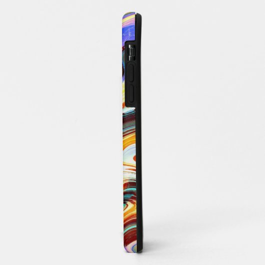 Color Mix 02 iPhone Case (Hinten/Links)