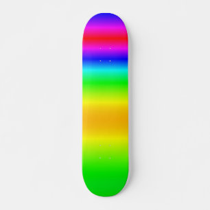 Color Mix Rainbow Wassercolor Skateboard 5