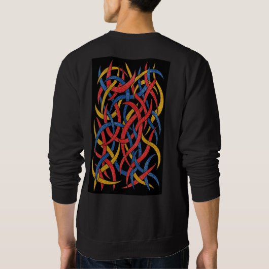 Color Motion Basic Sweatshirt (Rückseite)