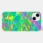 Color My Dreams Scribble Muster Ausdrucksstarke Kü Case-Mate iPhone Hülle (Rückseite (Horizontal))