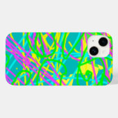 Color My Dreams Scribble Muster Ausdrucksstarke Kü Case-Mate iPhone Hülle (Rückseite (Horizontal))