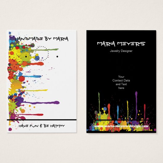 Color My Life Splash 2 (Vorne & Hinten)