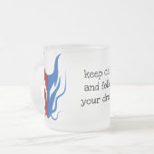 Color Mystical Dragoon Fantasy Mattglastasse (Vorderseite Links)