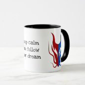 Color Mystical Dragoon Fantasy Tasse (VorderseiteRechts)
