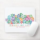 COLOR_of_life Mousepad (Mit Mouse)