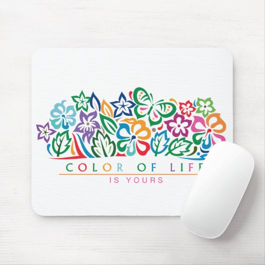 COLOR_of_life Mousepad (Mit Mouse)
