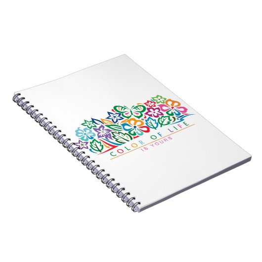 COLOR_of_life Notizblock (Rechte Seite)