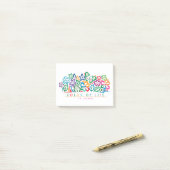 COLOR_of_life Post-it Klebezettel (Auf Schreibtisch)