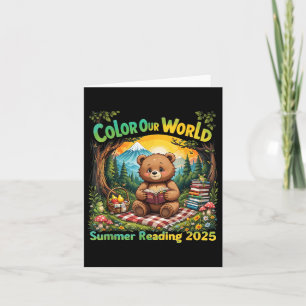 Color Our World Summer 2025 Summer Reading Program Karte