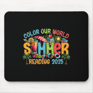 Color Our World Summer 2025 Summer Reading Program Mousepad