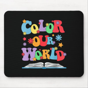 Color our World Summer Reading 2025 Creativity Ent Mousepad