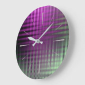 Color Pattern 1 Große Wanduhr (Winkel)