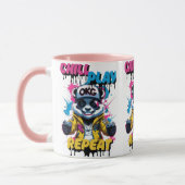 Color Pop Gaming Panda Art Tasse (Links)