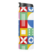 Color Pop Geometric Thermosbecher