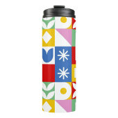 Color Pop Geometric Thermosbecher