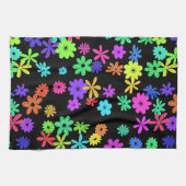 Color Pop Niedliche Blume Küchentuch (Horizontal)