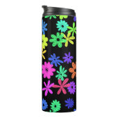 Color Pop Niedliche Blume Personalisiert Thermal T Thermosbecher (Nach rechts gedreht)