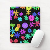 Color Pop Niedliche Blume Personalisierte Maus-Pad Mousepad (Mit Mouse)