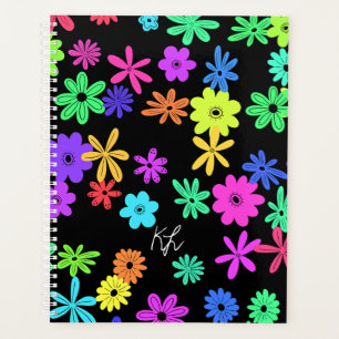 Color Pop Niedliche Blume Personalisierter Planer