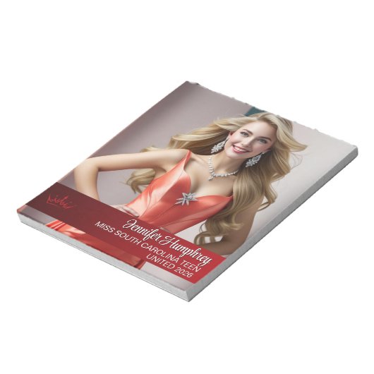 Color Pop Pageant Autograph Pad Notepad Notizblock (Rotiert)